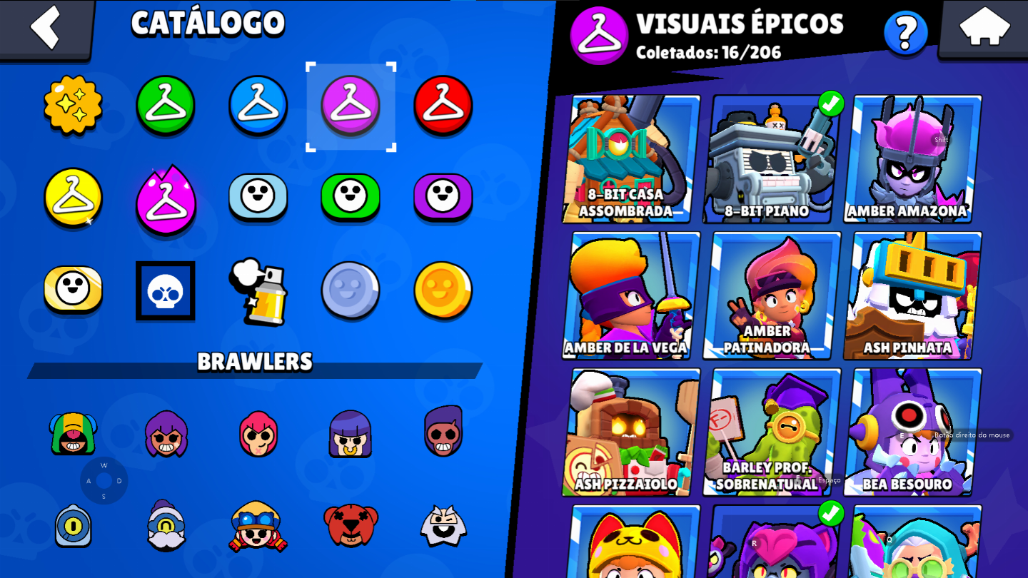 (PROMOÇÃO IMPERDIVEL 7 DIAS) CONTA CLASH ROYALE + BRAWL STARS