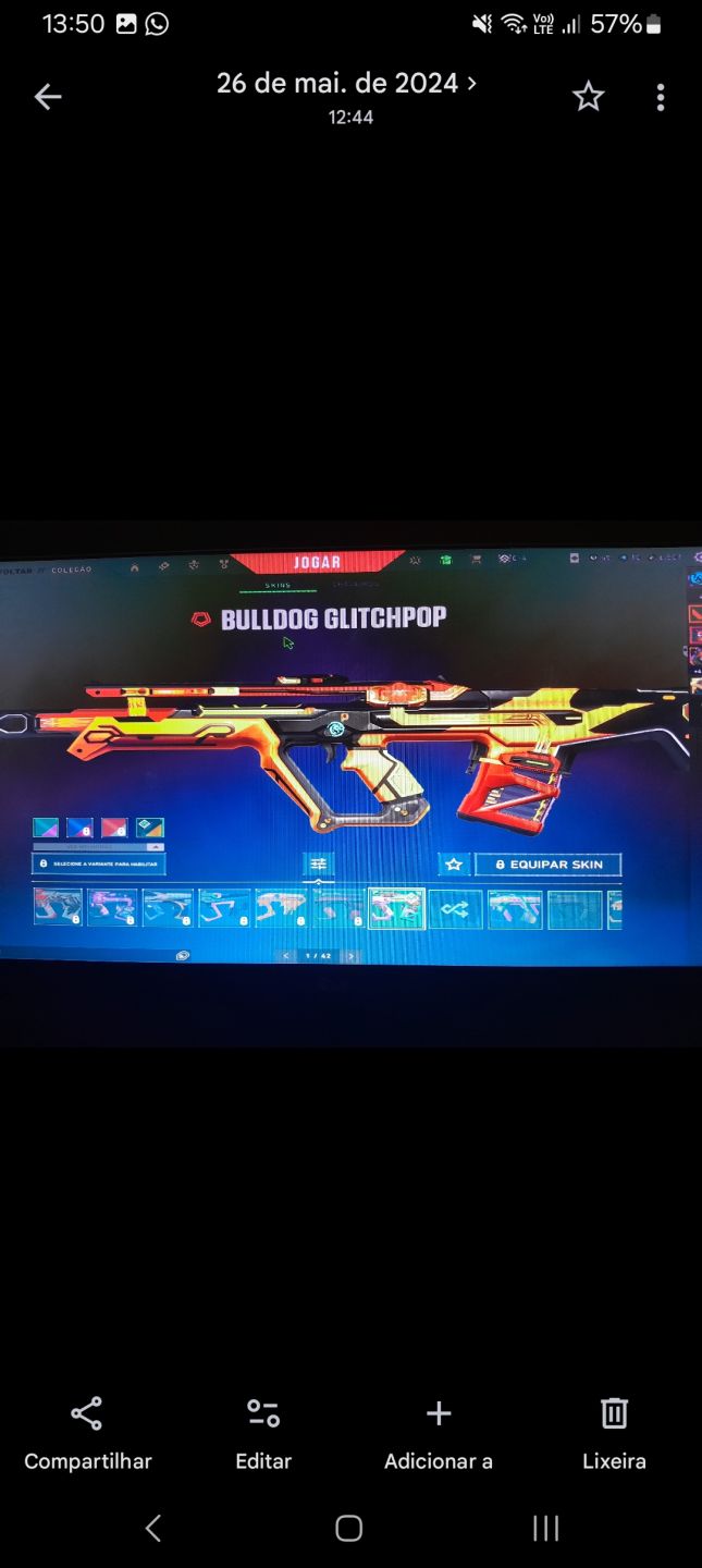 CONTA DE VALORANT 3K GASTO COM 10 SKINS DE FACA, 4 VANDAL, 3 PHANTOM, 2 SHERIF E