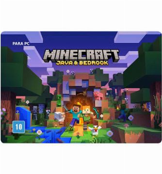 Minecraft Bedrock e Java edition Pc - Minecraft - GGMAX