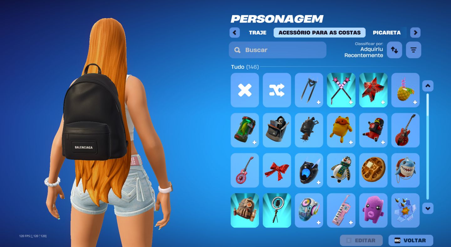 Conta Fortnite Skins Tryhard + Picaretas Clean