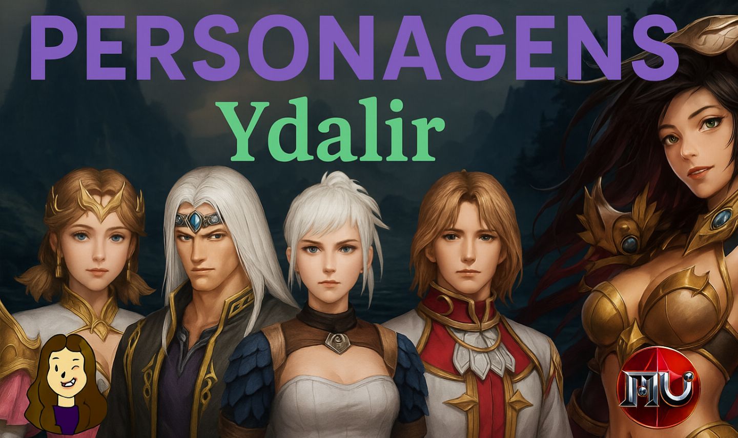 PERSONAGENS MU GLOBAL WEBZEN SERVIDOR YDALIR