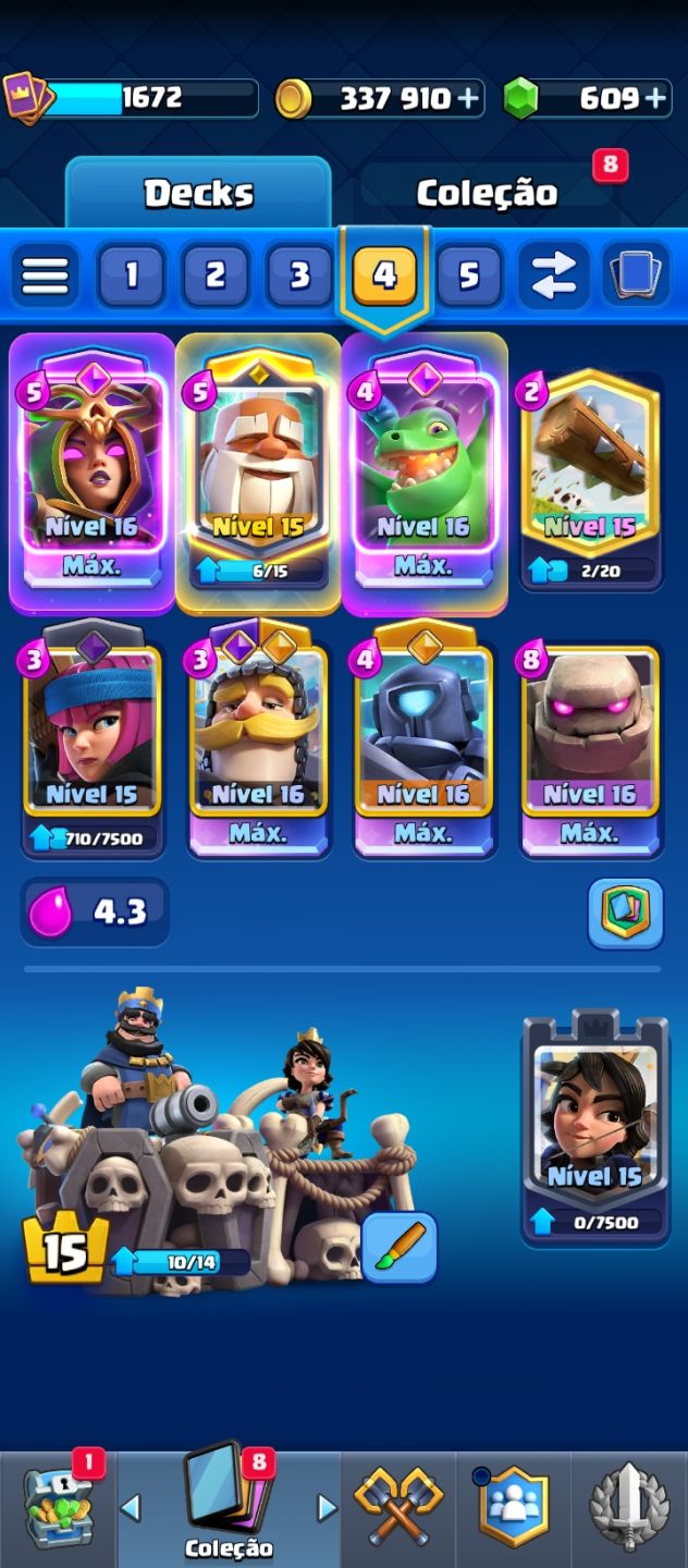 Conta Supercell Clash of clans e Clash royale