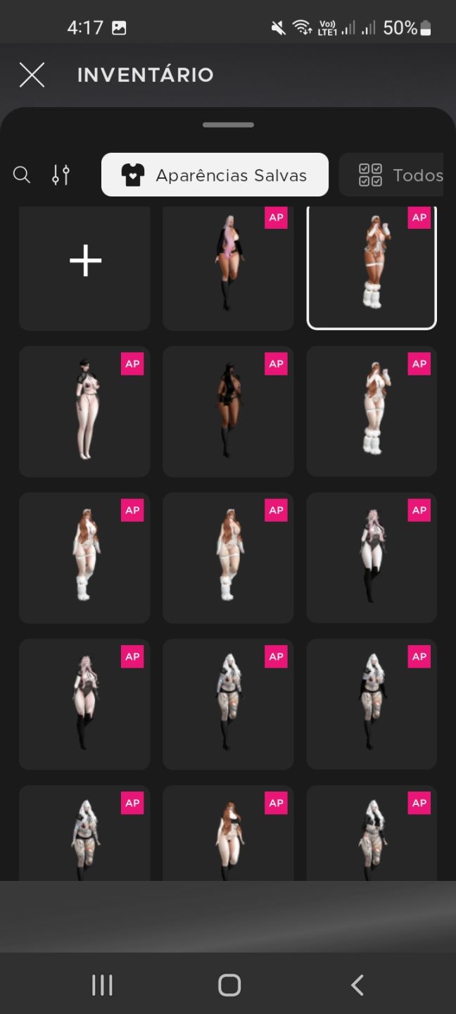 Conta de imvu feminina