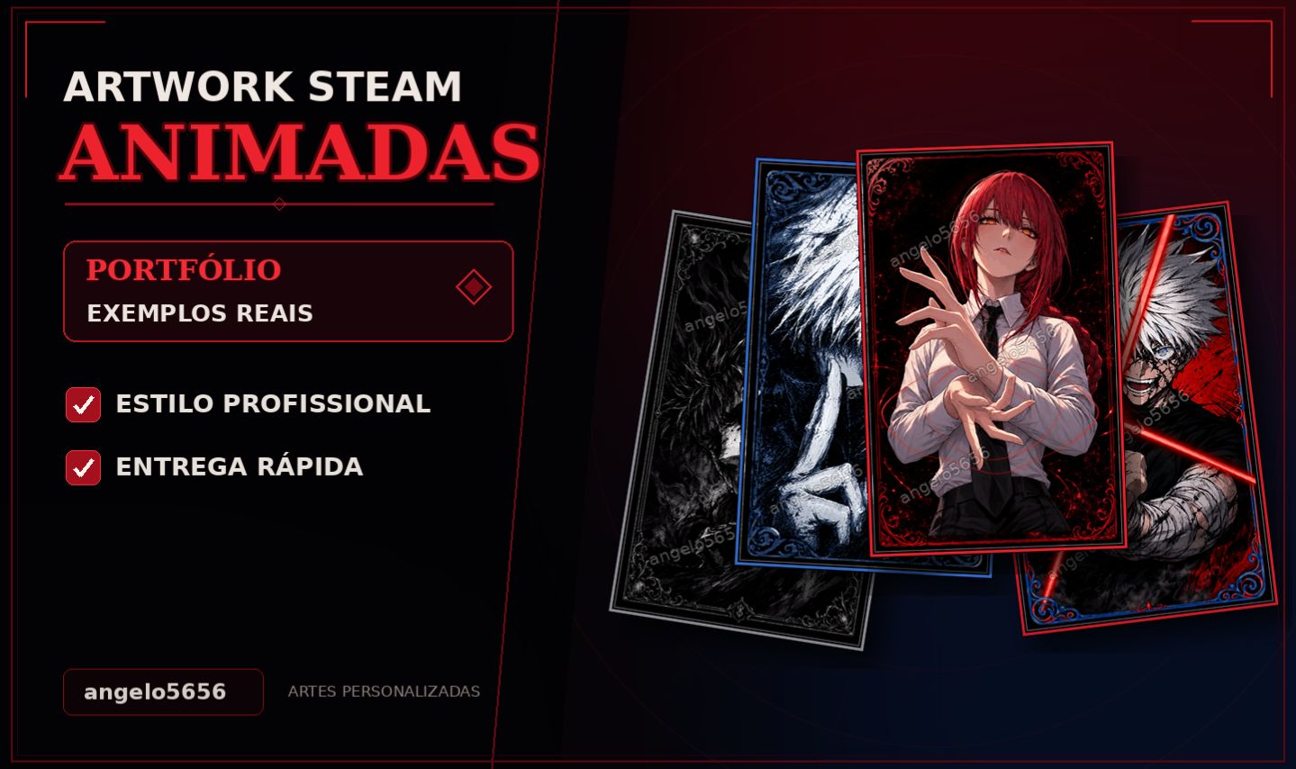 TRANSFORME SUA STEAM | ARTWORKS ANIMADAS!