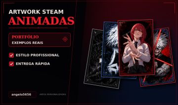 TRANSFORME SUA STEAM | ARTWORKS ANIMADAS!