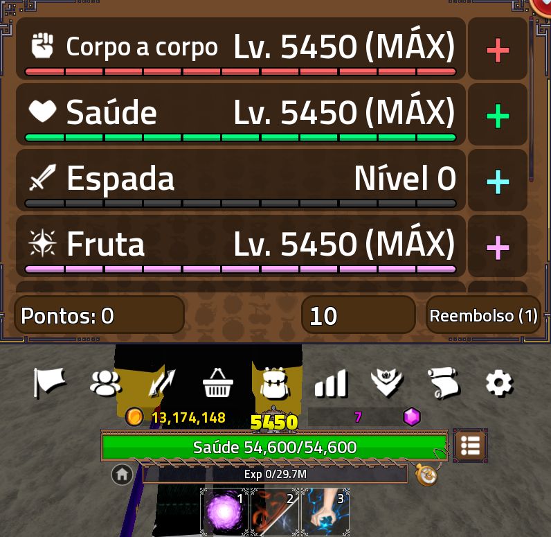 CONTA KING LEGACY | LEVEL MÁXIMO