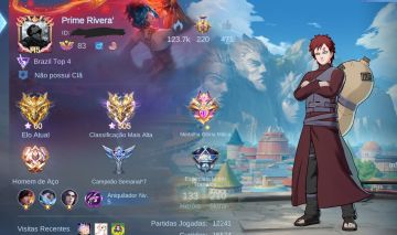 CONTA MOBILE LEGENDS À VENDA ALTA EXPERIÊNCIA | GLÓRIA MÍTICA | 210 SKINS