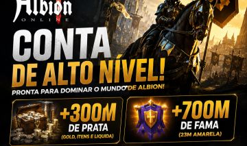 CONTA ALBION 300m de prata + 700m de fama