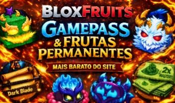[50% OFF] BLOX FRUITS GAMEPASS E FRUTAS PERMANENTES