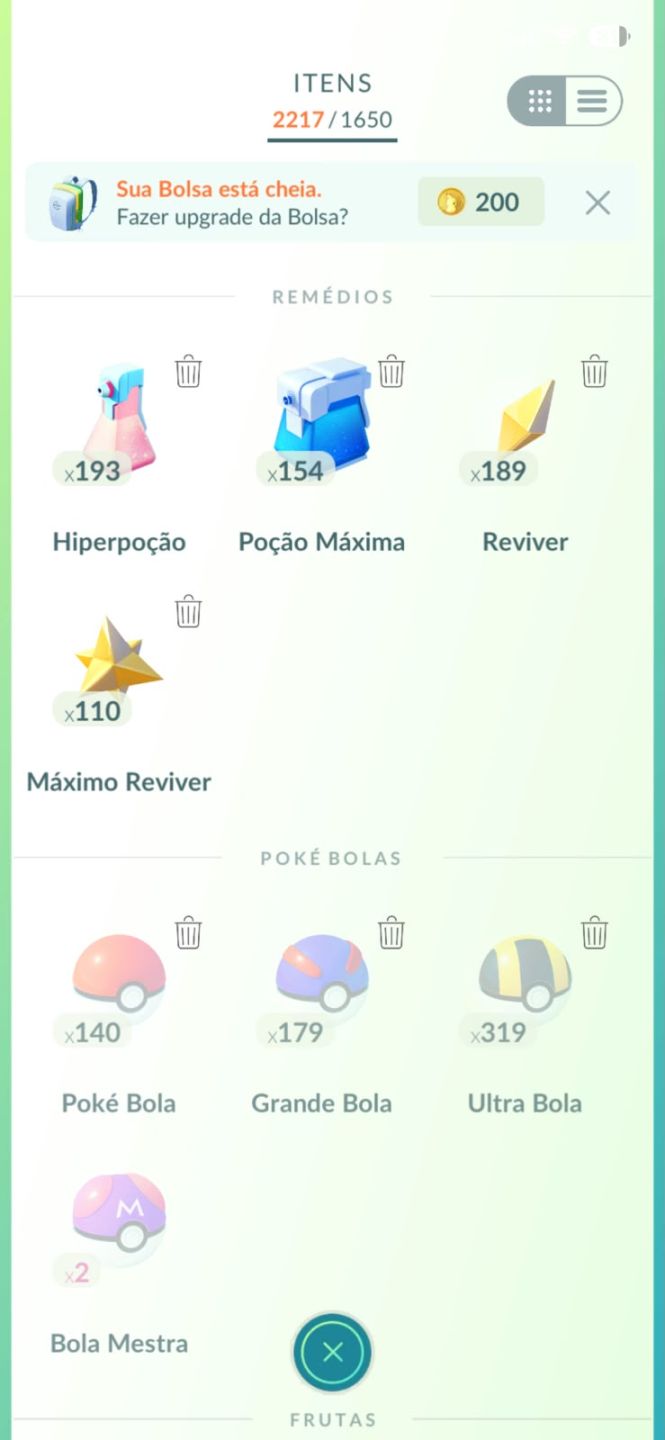 Conta Pokemon GO - Lv 57