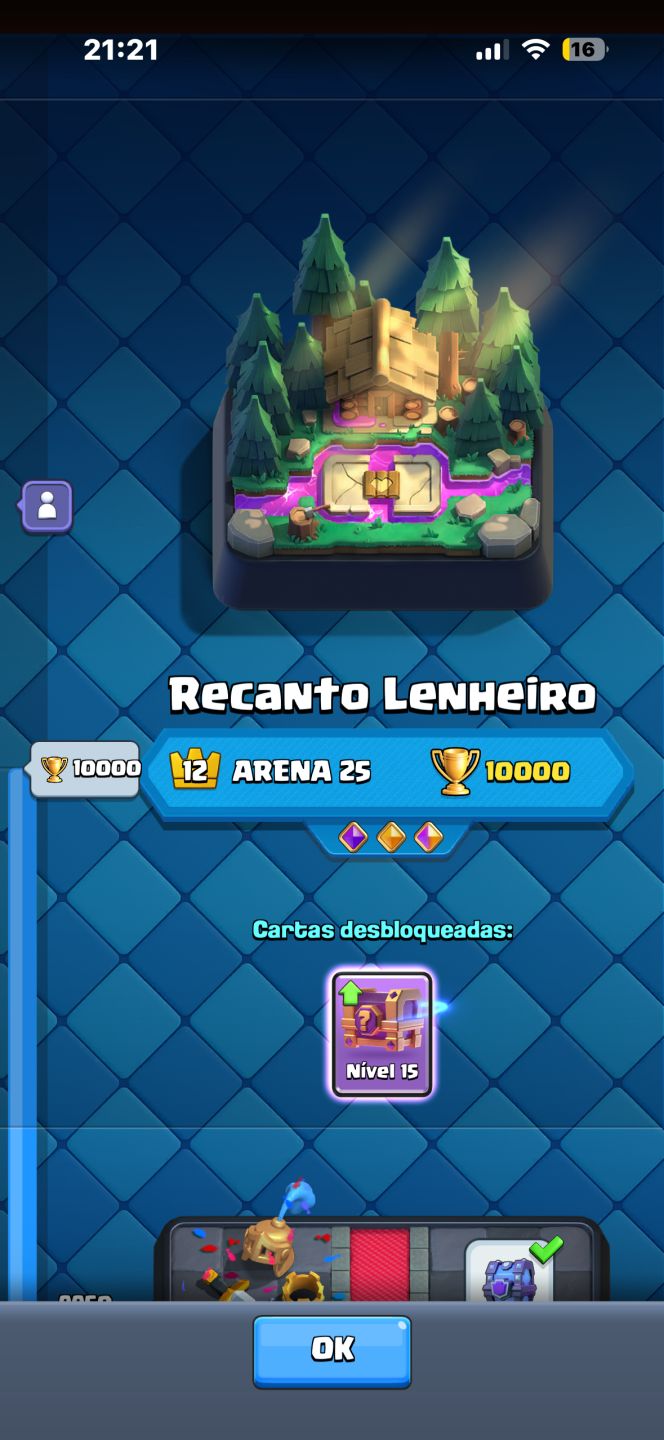 Conta Clash Royale 10k de troféus