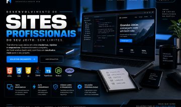 DESENVOLVIMENTO DE SITES PROFISSIONAIS E RESPONSIVOS | FULL STACK WEB