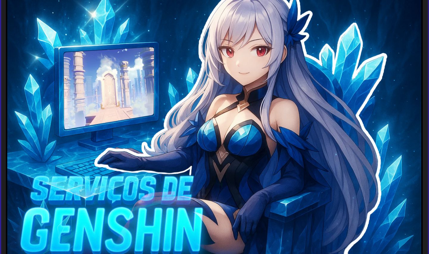 Serviços Genshin - O melhor Serviço Em suas contas