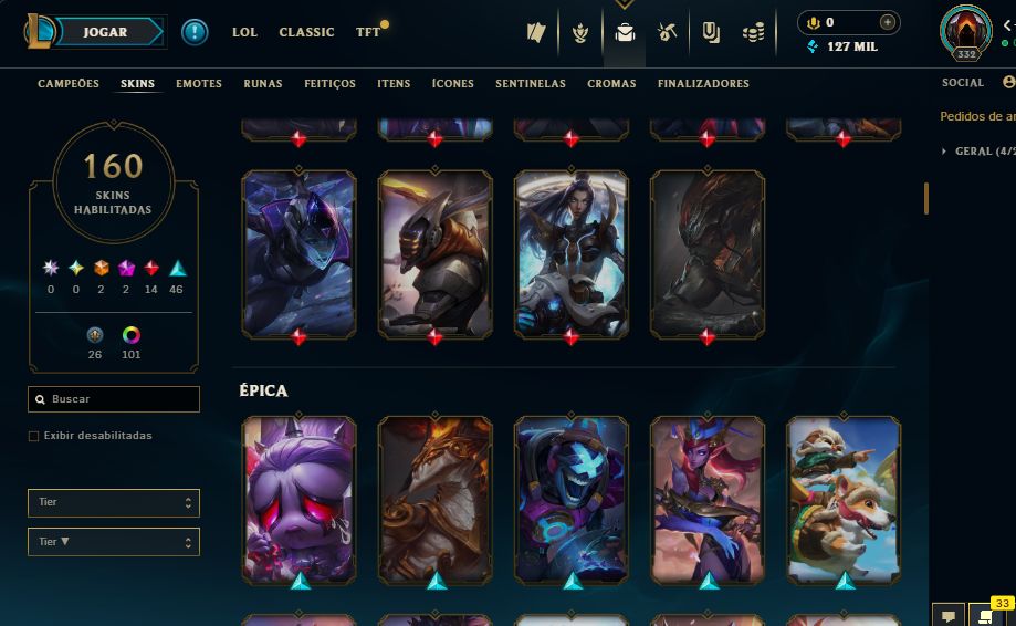 CONTA MESTRE - FULL ACESSO E ÚNICO DONO 70% DE WINRATE TROCA NICK DISPONIVEL