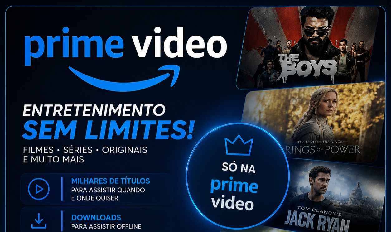PRIME VIDEO PREMIUM ASSINATURA
