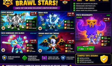 CONTA DE BRAW STARS TOP DMS