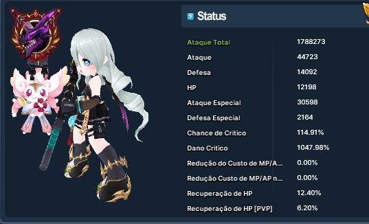 CONTA GRAND CHASE CLASSIC FULL VOID | AZIN 8.0 | ZERO 7.6 | 18+ CHARS 1KK+