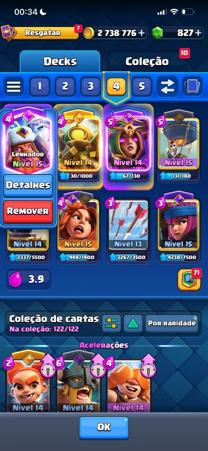 CONTA DO CLASH ROYALE COM 10k TROFEUS