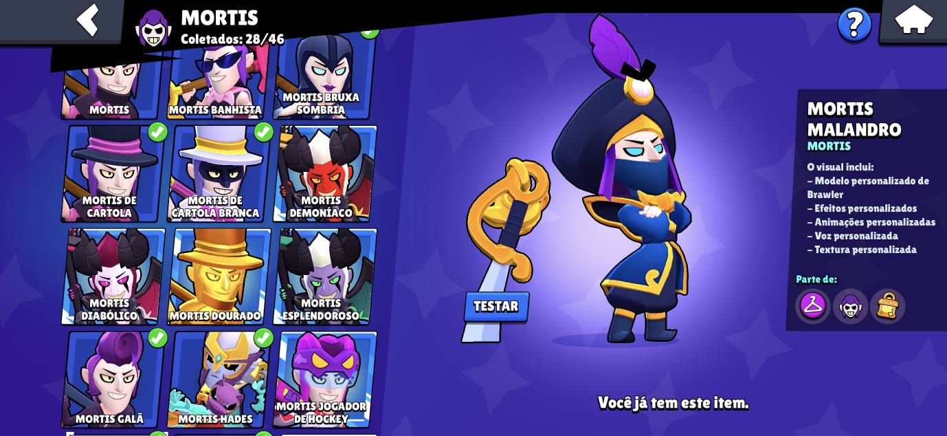 (PRA SAIR LOGO) CONTA RARA BRAWL STARS FULL (106/107) + 60K Troféus + Skins Ants