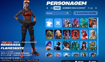 Conta de Fortnite 54 skins REAÇÃO
