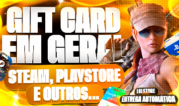 Gift Cards - Pin Digital + Entrega Automática