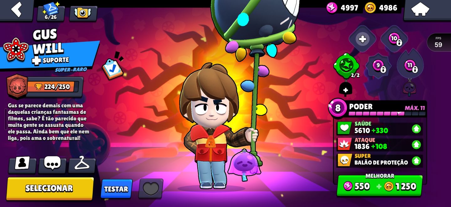 CONTA BRAWL STARS MAXIMIZADA COM PARCERIAS EXCLUSIVAS (SUBWAY SURFERS + MY HER