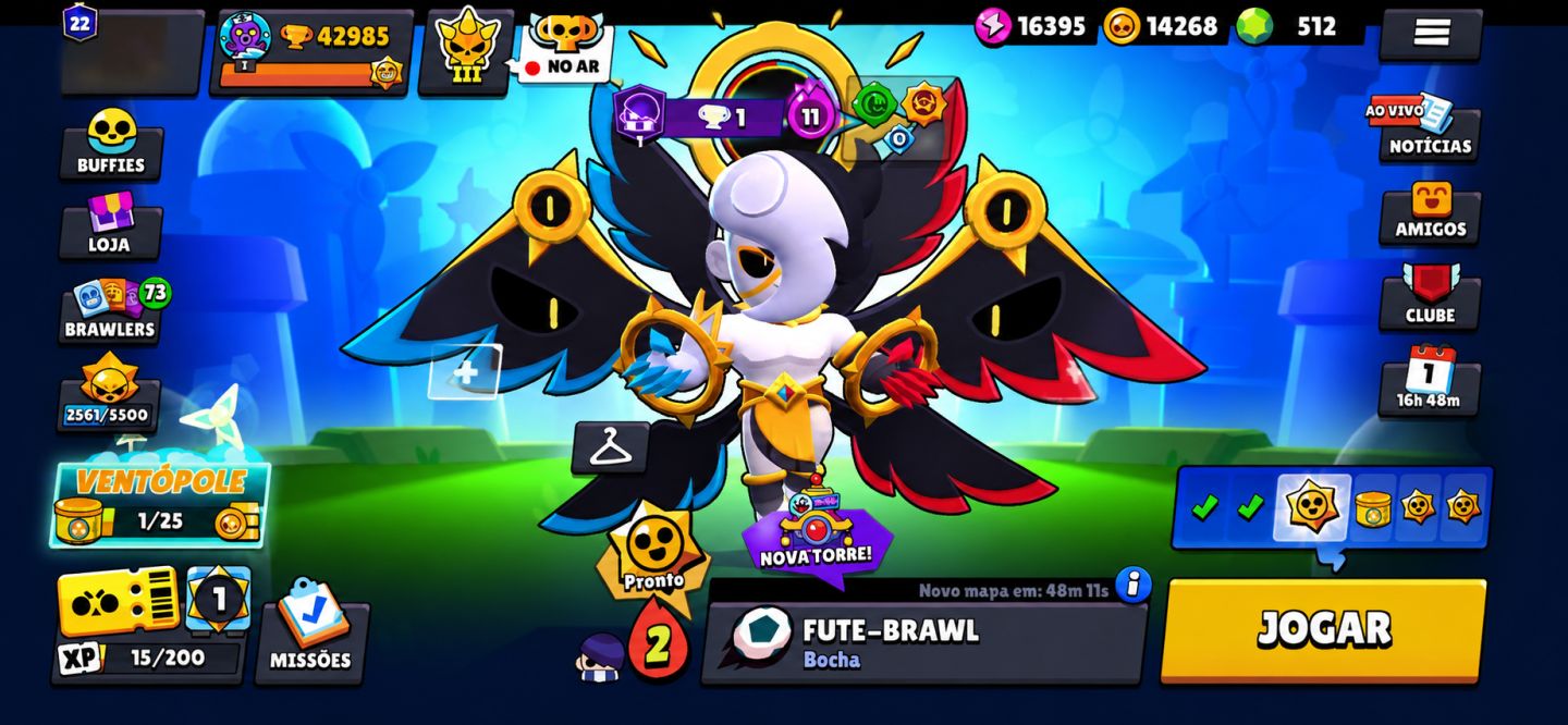CONTA BRAWL STARS COMPLETA | BRAWL STARS + CLASH ROYALE
