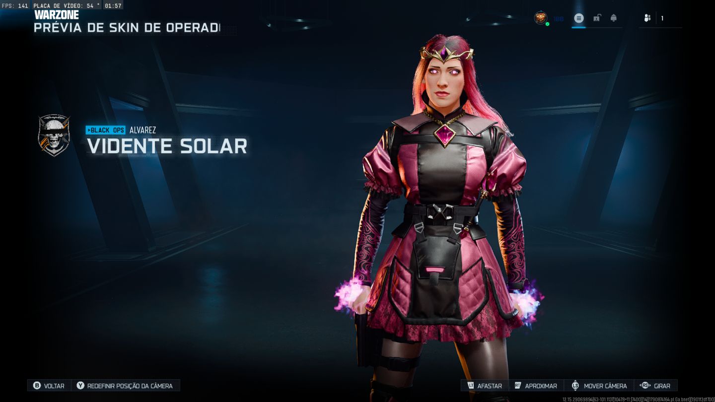 CONTA COD WARZONE COM SKINS TRYHARD