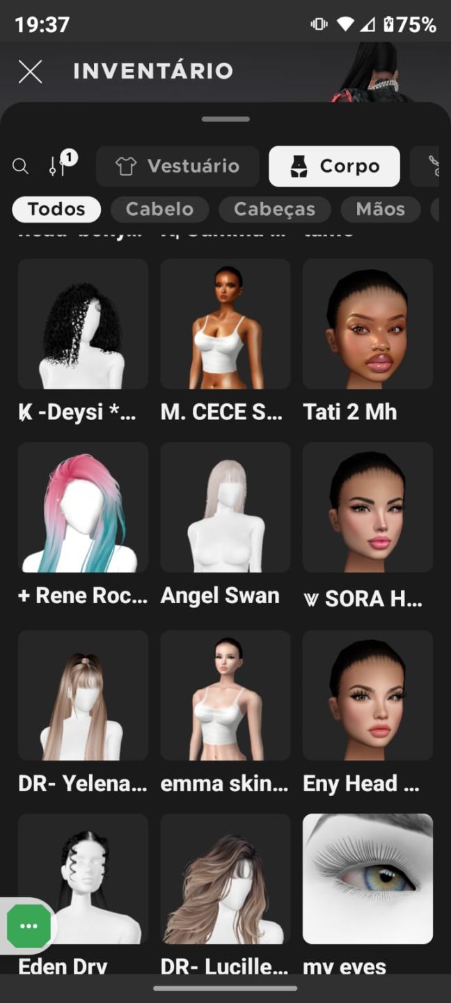 [PROMOÇÃO]CONTA IMVU FEMININA | 498 SEGUIDORES | MUITOS ITENS | VÁRIOS OUTFITS