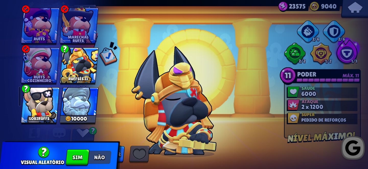 Conta quase full de Brawl Stars, criada em 2019