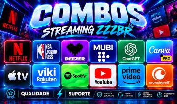 NETFLIX/CHATGPT/PRIMEVIDEO/VIKI/YOUTUBE/SPOTIFY/DEEZER/MUBI/ ENVIO AUTOMÁTICO