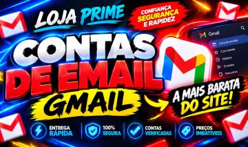 CONTAS GMAIL NOVAS E ANTIGAS | ENTREGA AUTOMATICA | MAIS BARATA DO SITE