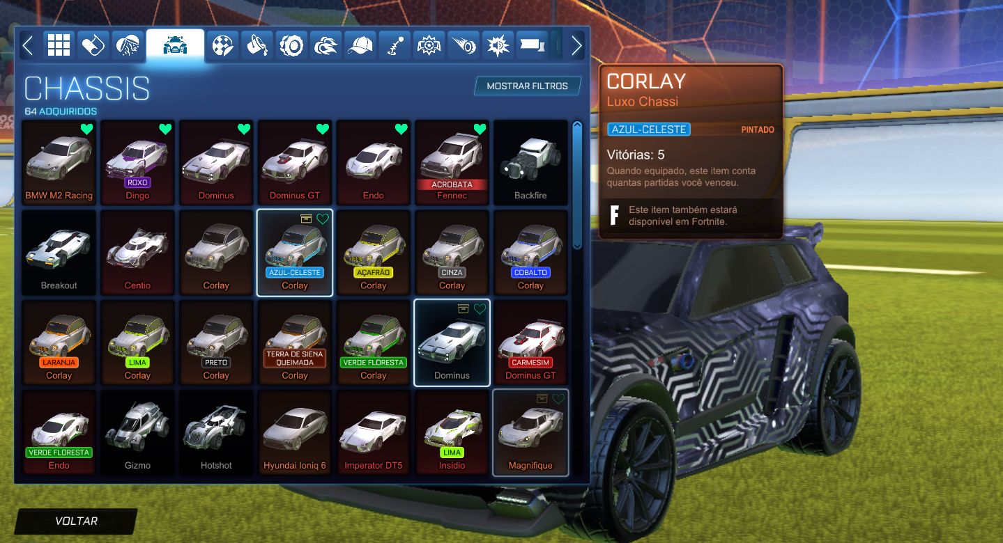 CONTA ROCKET LEAGUE(64 CHASSIS)