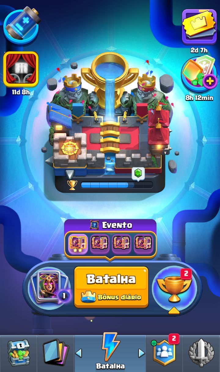 CONTA DE CLASH ROYALE