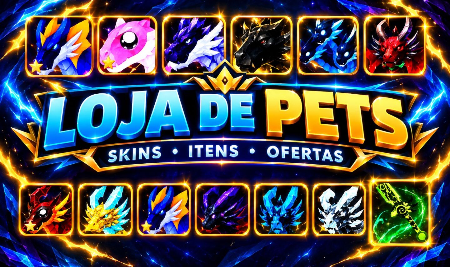 DUNGEON HEROES ( SKINS DE PETS E ROUPAS ) ( ROBLOX )