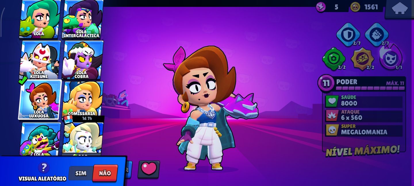 Conta de Brawl Stars - 100K Troféus - Valor Negociável