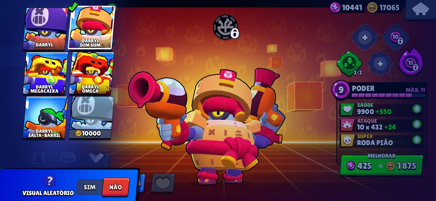 CONTA BRAWL STARS VETERANA (2018) 40K TROFÉUS MUITAS SKINS RARAS