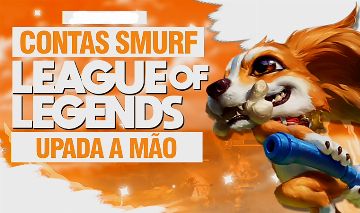 SMURFS LOL - ESCOLHA O SERVIDOR - 40K DE EA - UPADAS A MÃO - COM RANKED LIBERADA