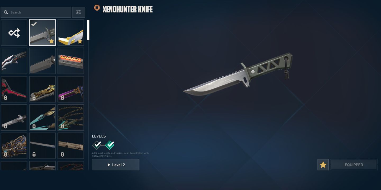 Conta valorant vandal champions 25, xenohunter, karambit sublime etc