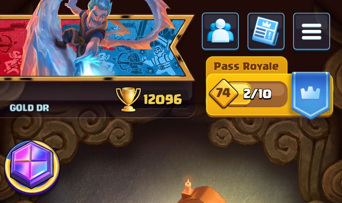 Conta de Clash com 12k