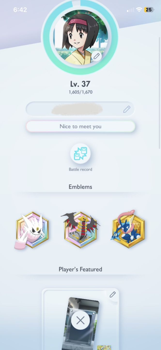 Conta de pokemon tcgp em inglês lvl37 (valor pode ser negociado)