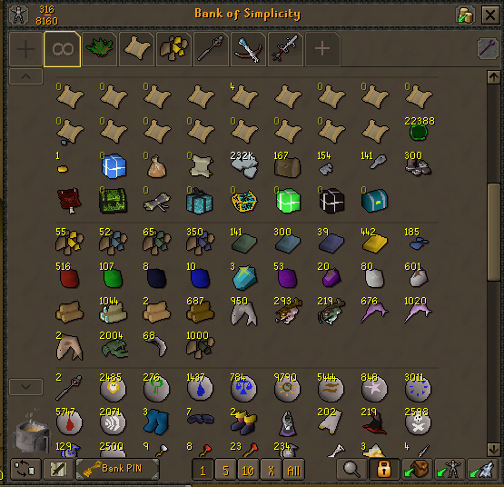 Runescape private server Simplicity CONTA BOA