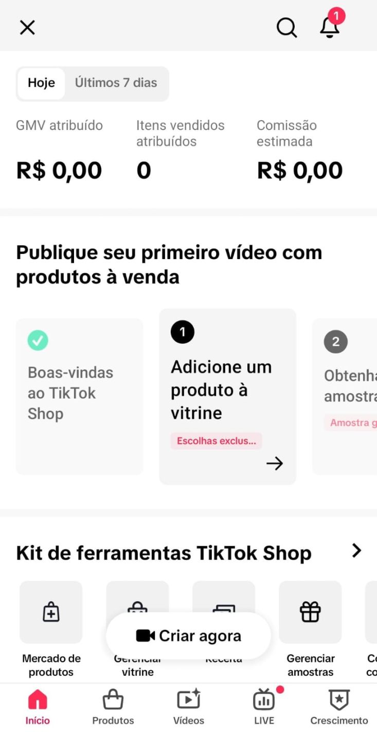 |MELHOR PREÇO DO SITE| Contas Tiktok Shop BR Ativo | sem Doc | SEGUIDORES REAIS