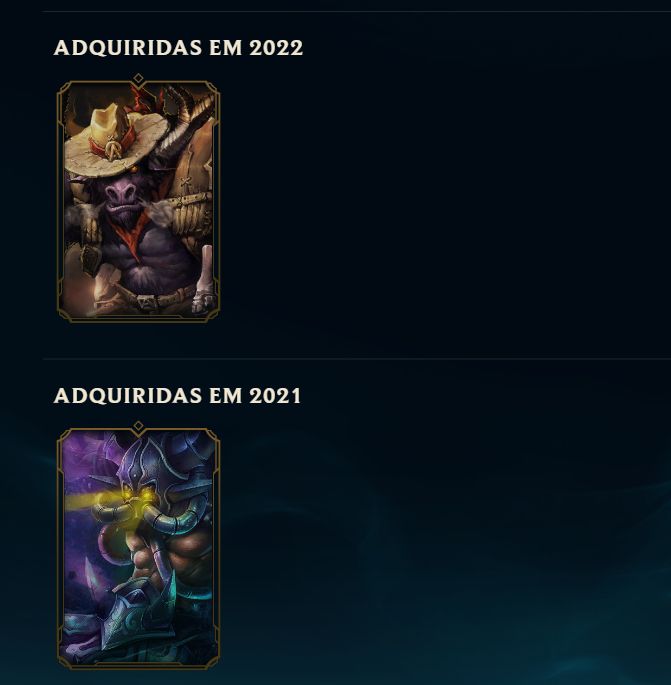 CONTA LEAGUE OF LEGENDS NÍVEL 137 PRATA 3 COM 89 SKINS