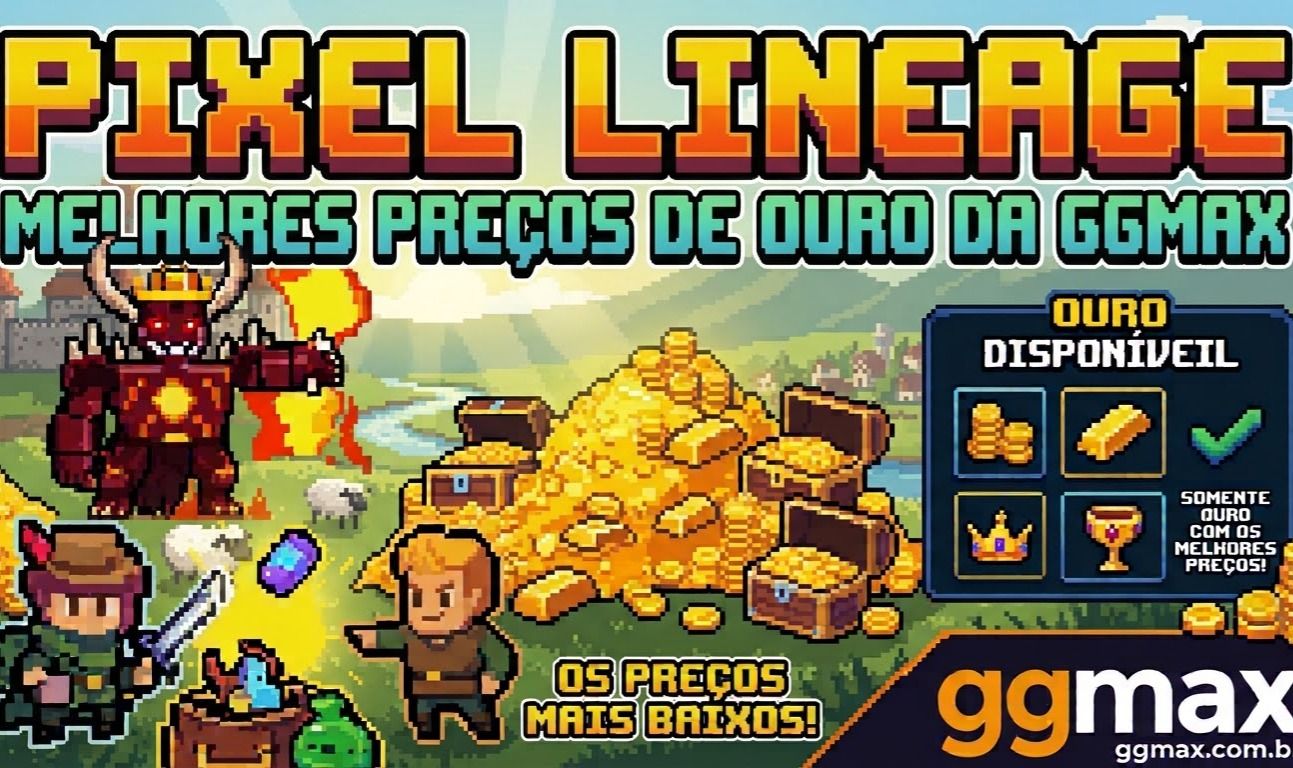 Pixel Lineage-Ouro barato so aqui