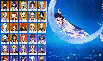 CONTA GENSHIN | AR 58 | (16) 5 STAR | 14 ARMAS 5 ESTRELAS | 9 ASSINATURAS