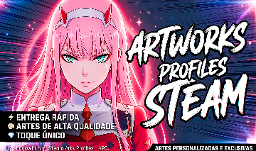 ARTWORK EXCLUSIVA PARA PERFIL STEAM - EDIÇÃO ELITE PREMIUM