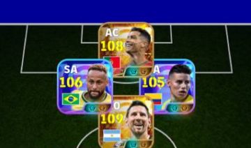 CONTA FULL! RONALDO 108 + MESSI 110 + NEY BLITZ + DESAILLY + THURAM + CECH E+++!