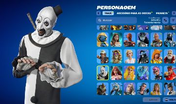 Conta Fortinite | 66 skins | Art the Clown | ENTREGA AUTOMÁTICA!
