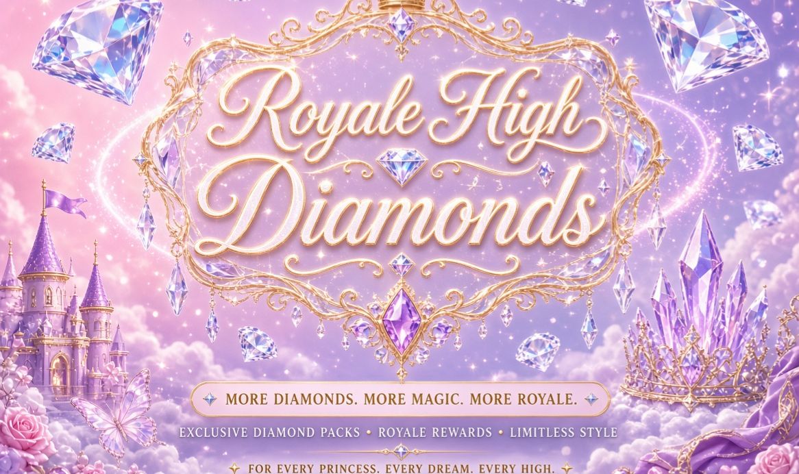 Venda de diamantes no Royale high, preços em conta e bastante acessíveis